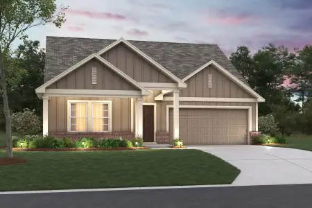 New construction Single-Family house San Marcos, TX 78666 plan Pineda - image