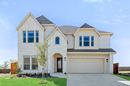 New construction Single-Family house 1249 Grand Meadows Dr, Godley, TX 76044 Rose II- photo 1 1