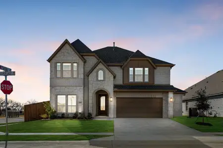 New construction Single-Family house 1001 Silver Sage Dr, Justin, TX 76247 plan Rose II - image