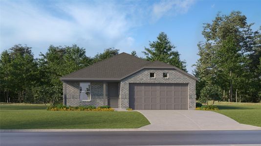 New construction Single-Family house 336 Ice Shore Trl, Dayton, TX 77535 - image