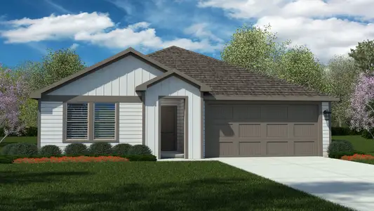 New construction Single-Family house 123 Mlm Pkwy, Bridgeport, TX 76426 plan JUSTIN - image
