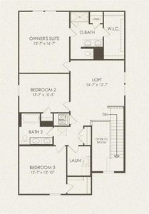 Pulte Homes, Modena floor plan