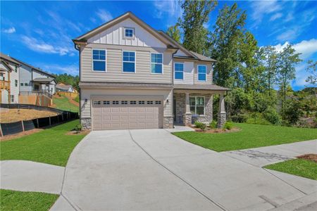 New construction Single-Family house 358 Conifer Ln, Ball Ground, GA 30107 plan Drexel - image