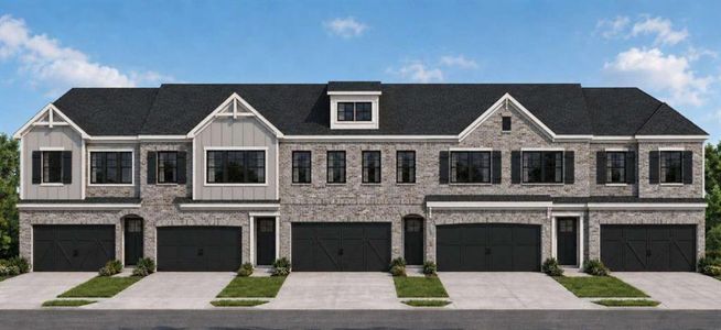 New construction Townhouse house 1971 Walton Ct, Unit 6, Tucker, GA 30084 - image