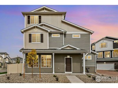 New construction Single-Family house 4241 Marblewood Dr, Johnstown, CO 80534 Friesian- photo 0