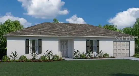 New construction Single-Family house 9670 Nikolich Ave, Hastings, FL 32145 plan Bamboo - image
