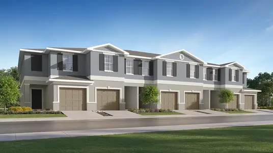 New construction Single-Family house 6530 Top Hill Dr, New Port Richey, FL 34655 plan Hampton - image
