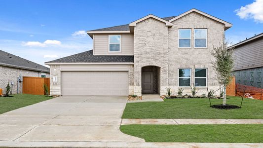 New construction Single-Family house 21915 Vernazza Bend Dr, Hockley, TX 77447 plan Naples - image