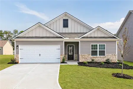 New construction Single-Family house 387 Sand Dune Wy, Conyers, GA 30013 - image
