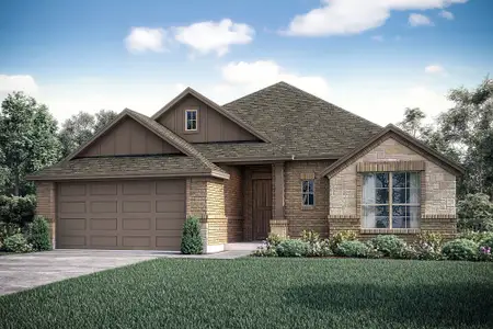 New construction Single-Family house 1868 Vista Wy, Waxahachie, TX 75165 plan Boise - image