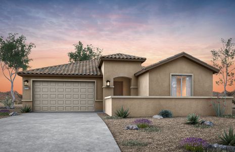 New construction Single-Family house 43005 W Palo Abeto Dr, Maricopa, AZ 85138 plan Verona - image