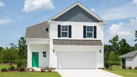New construction Single-Family house 428 Oak Knoll Dr, Jacksonville, NC 28546 plan Wren - image
