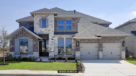New construction Single-Family house 10050 Forelock Crk, San Antonio, TX 78254 plan 4016W - image