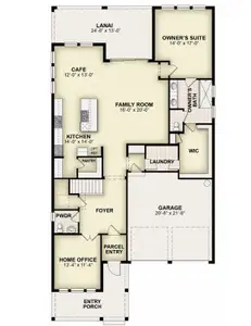 New construction Single-Family house 17434 Honeybell Tangelo Ct, Winter Garden, FL 34787 plan Eliot - image 5