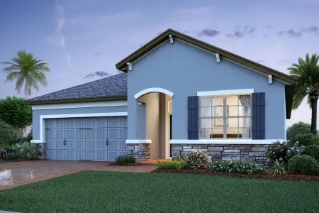 New construction Single-Family house 5272 High Line Dr, St. Cloud, FL 34771 plan Huntington - Eco Series - image