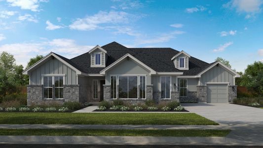 New construction Single-Family house 3065 Honeywood Dr, Leander, TX 78641 plan Brazos - image