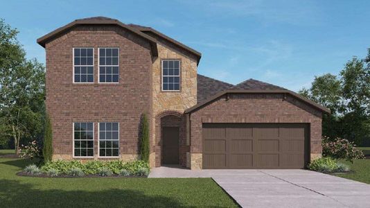New construction Single-Family house 1612 Harmony Haven Dr, Fort Worth, TX 76120 plan Copaiba - image