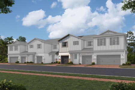 New construction Townhouse house 4303 Campsite Loop, Orlando, FL 32824 San Miguel- photo 0