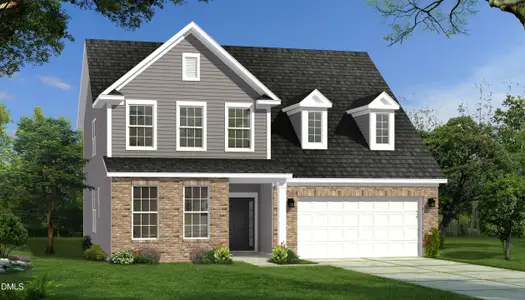New construction Single-Family house 345 Adams Pointe Ct, Angier, NC 27501 plan Drayton - image