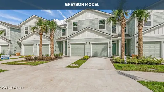 New construction Townhouse house 5974 Ortega Lake Dr, Jacksonville, FL 32244 Greyson- photo 0