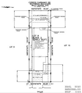 Plot Plan