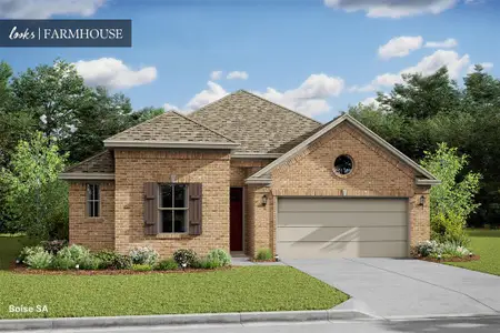 New construction Single-Family house 15303 Laurel Oak Ln, Santa Fe, TX 77517 Boise- photo 0