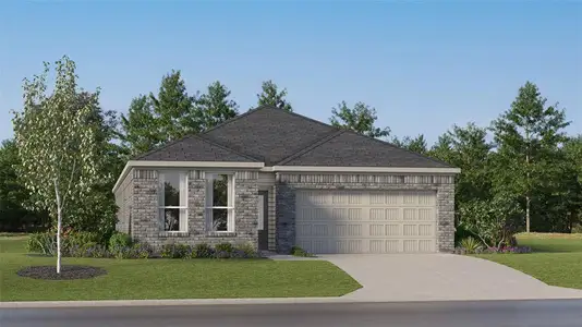 New construction Single-Family house 2866 Daybreak Blvd, Princeton, TX 75407 plan Portofino - image