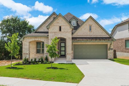 New construction Single-Family house 3074 Mckinnie Park, Bulverde, TX 78163 plan 2435 - image