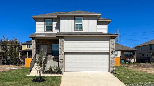 New construction Single-Family house 7202 Salado Creek, San Antonio, TX 78223 The Florence- photo 0