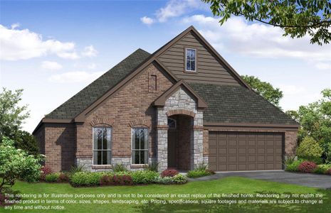 New construction Single-Family house 6726 Little Cypress Creek Trail, Humble, TX 77338 Plan 324- photo 0