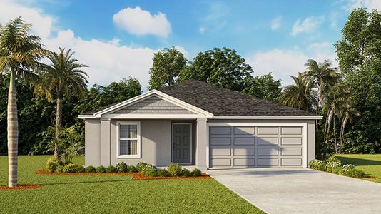 New construction Single-Family house 4596 Kona Cir, Spring Hill, FL 34608 plan Dundee - image