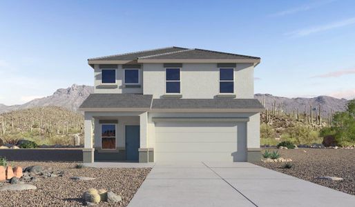 New construction Single-Family house 12955 E Russo Dr, Vail, AZ 85641 plan Madison - image