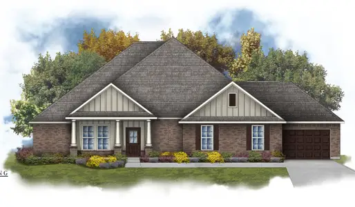 New construction Single-Family house 8638 Turnbull Dr, Unit 206, Pleasant View, TN 37146 plan Tusk III G - image