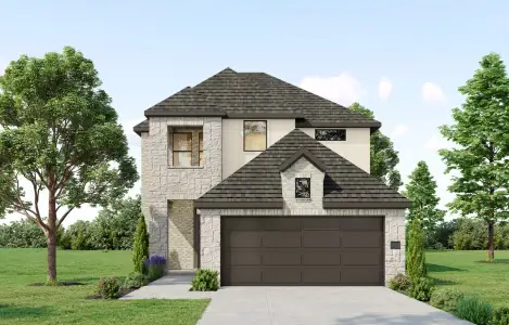 New construction Single-Family house 10607 Flight Deck Ct, Conroe, TX 77303 plan Mansfield - image