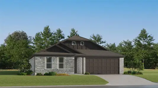 New construction Single-Family house 14936 Reyes Rd, Fort Worth, TX 76052 plan Wagner - image