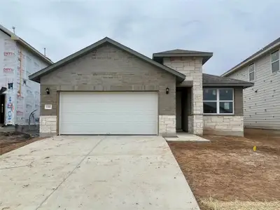 New construction Single-Family house 138 Brislecone Pass, Hutto, TX 78634 Brodie- photo 0 0