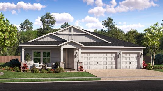 New construction Single-Family house 421 Dogleg Run, St. Johns, FL 32259 plan Maldives - image
