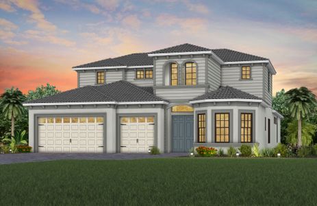 New construction Single-Family house 4844 Starlight Beach Ln, Lakewood Ranch, FL 34211 plan Layton Grande - image