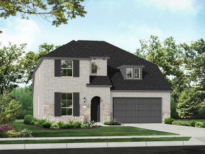 New construction Single-Family house 200 Shady Spring Trl, Georgetown, TX 78628 plan Richmond - image