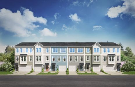New construction Townhouse house 3324 Maybank Hwy, Johns Island, SC 29455 plan The Balfour - image