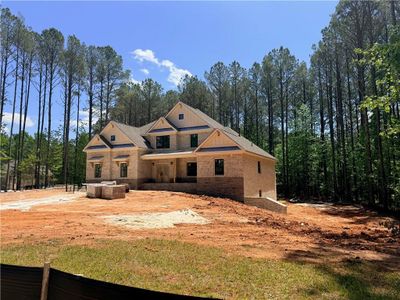 New construction Single-Family house 615 Shepherds Xing, Oxford, GA 30054 plan (GA)Woodmont B 3 Side Entry - image
