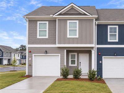 New construction Townhouse house 1382 Riverstone Rd, Unit LOT 91, Jonesboro, GA 30238 - image