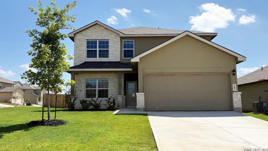 New construction Single-Family house 182 Hooded Dotterel, San Antonio, TX 78253 plan The Callum - image