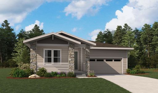 New construction Single-Family house 200 Lark Sparrow Wy, Bennett, CO 80102 Agate- photo 2 2