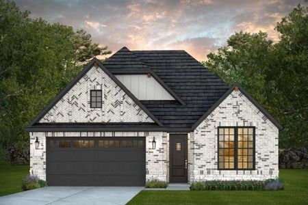 New construction Single-Family house 6210 Lush Pasture Ln, Manvel, TX 77578 plan Doucette - image