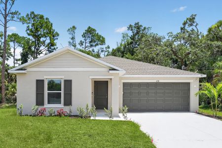 New construction Single-Family house 1238 New London St, Port Charlotte, FL 33954 plan Bloom - image
