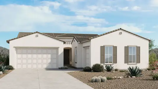 New construction Single-Family house 31551 N Goldfield Rd, Queen Creek, AZ 85144 plan Camelback - image