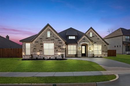 New construction Single-Family house 3305 Beverly Hills St, Burleson, TX 76028 Concept 2370- photo 0