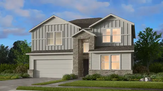 New construction Single-Family house 1433 Mustang Canyon Dr, Fort Worth, TX 76052 plan Lavaca - image