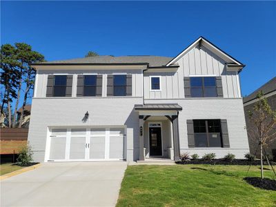 New construction Single-Family house 673 Secret Garden Ln, Dacula, GA 30019 plan Camelot - image